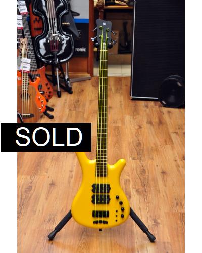 Warwick Corvette $$ 4 SE YELLOW NEON